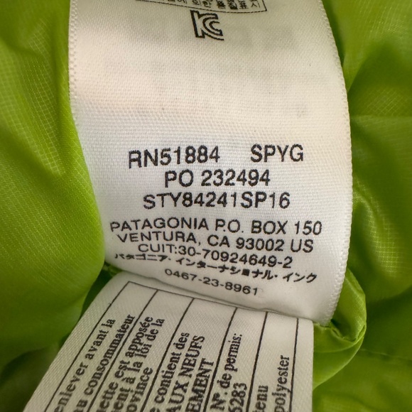 FLAWLESS Patagonia Nano Puff Vest Green STY84241 Men’s Small - Picture 6 of 6